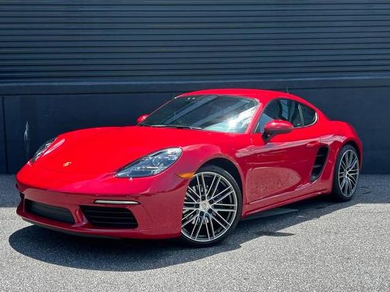 PORSCHE 718 CAYMAN 2021 WP0AA2A87MS260309 image